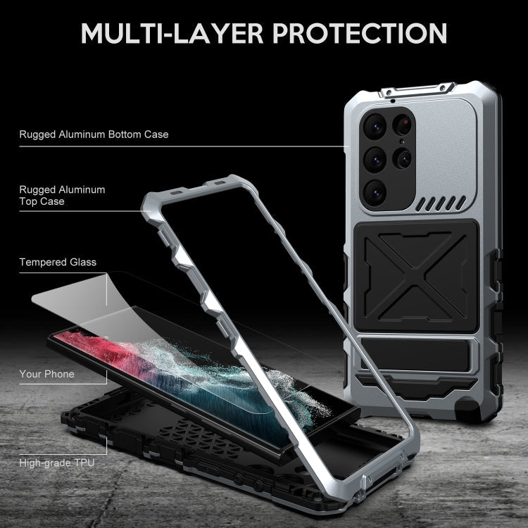 R-JUST Waterproof Case Samsung S23 Ultra