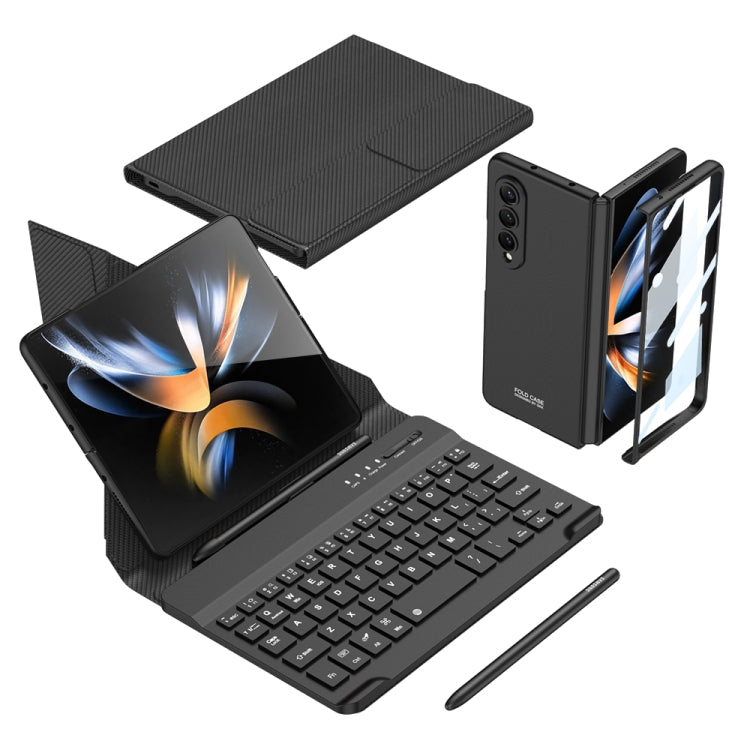 GKK Magnetic Folding Keyboard Leather Case with Pen Samsung Z Fold4