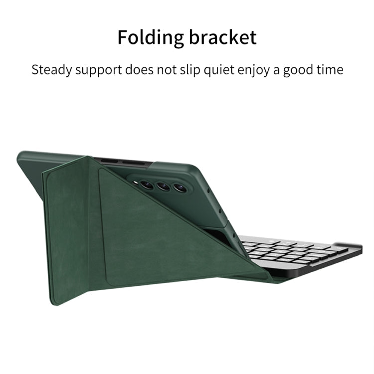 GKK Magnetic Folding Keyboard Leather Case with Pen Samsung Z Fold4