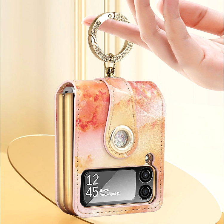 GKK Color Cloud Folding Leather Case Samsung Z Flip4