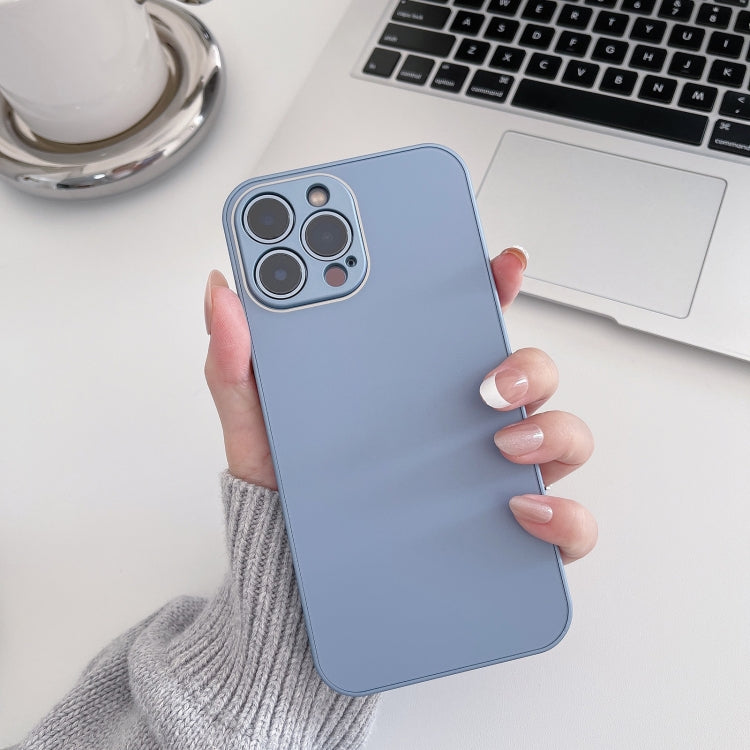 Skin Frosted Tempered Glass Case iPhone 11