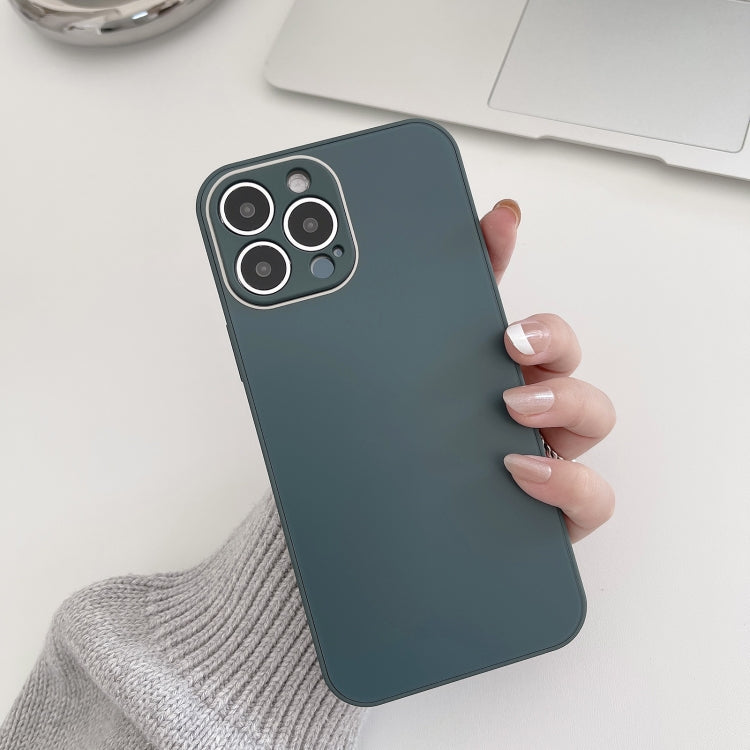 Skin Frosted Tempered Glass Case iPhone 11