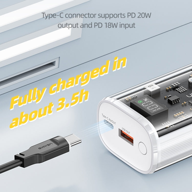 USAMS Fast Charge Power Bank PD20W 9000mAh US-CD189