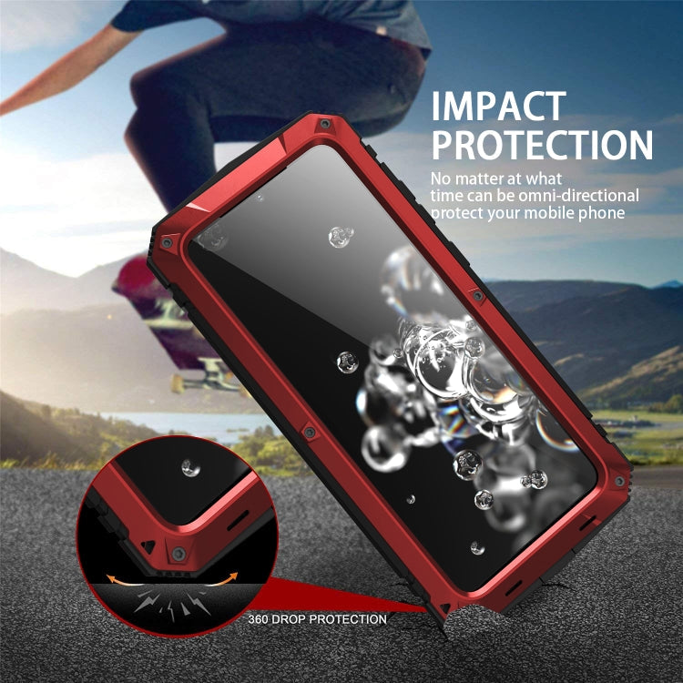 R-JUST KickStand Metal Protective Case Samsung S20 Ultra