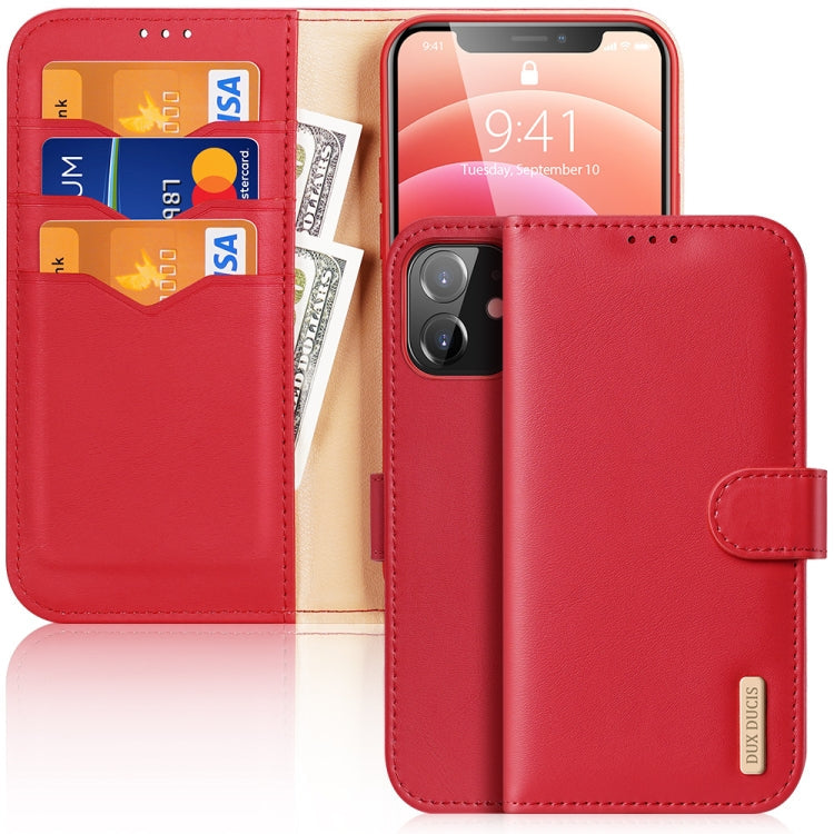 DUX DUCIS Hivo Leather Flip Case iPhone 12