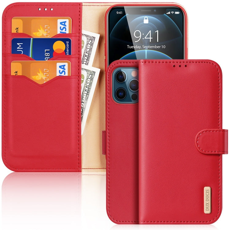 DUX DUCIS Hivo Leather Flip Case iPhone 12 Pro