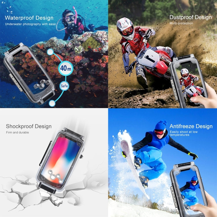 HAWEEL 40m/130ft Diving Case iPhone X / XS