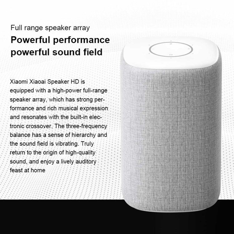 Xiaomi Xiaoai 360° AI Speaker HD With Microphone