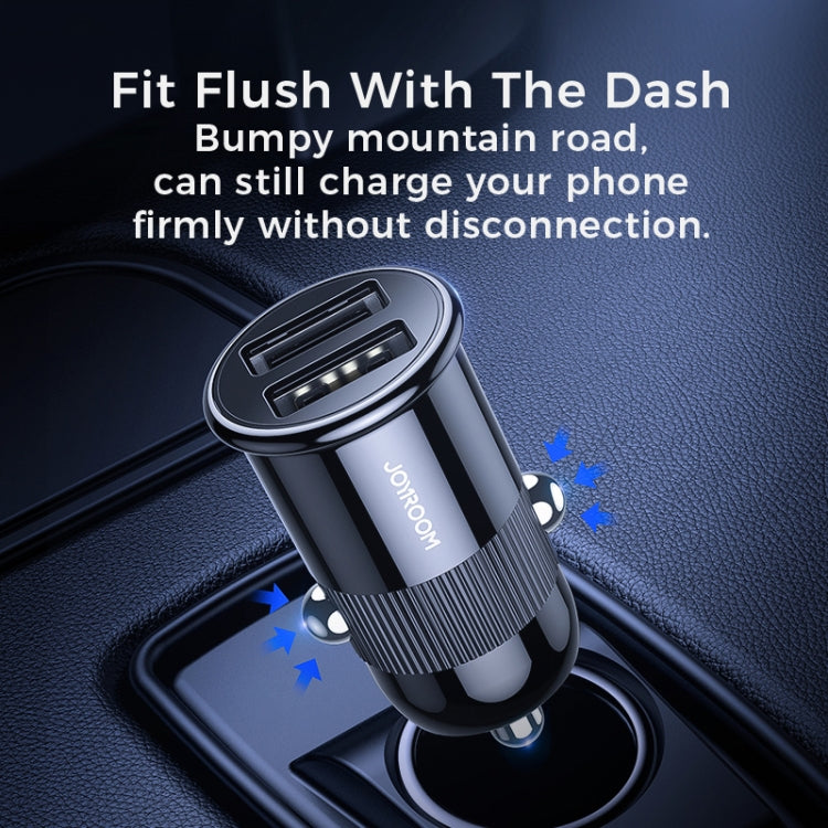 JOYROOM 3.1A Mini Dual-port Fast Charging Car Charger C-A06