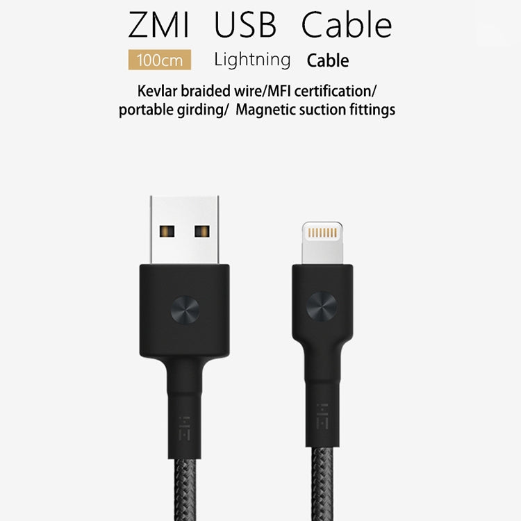 Xiaomi youpin ZMI Lightning to USB 1m MFI Braided Data Cable