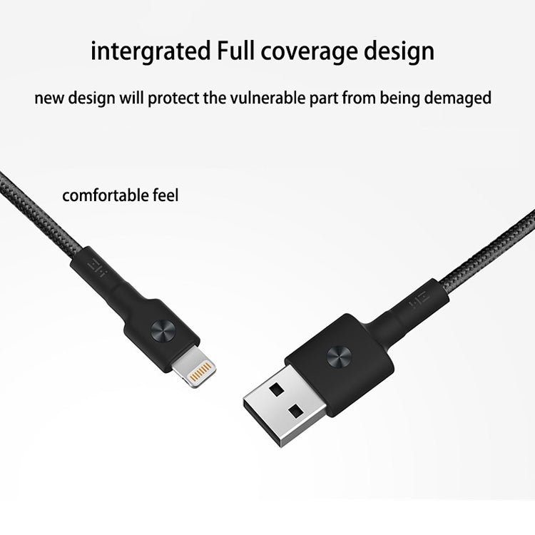 Xiaomi youpin ZMI Lightning to USB 1m MFI Braided Data Cable