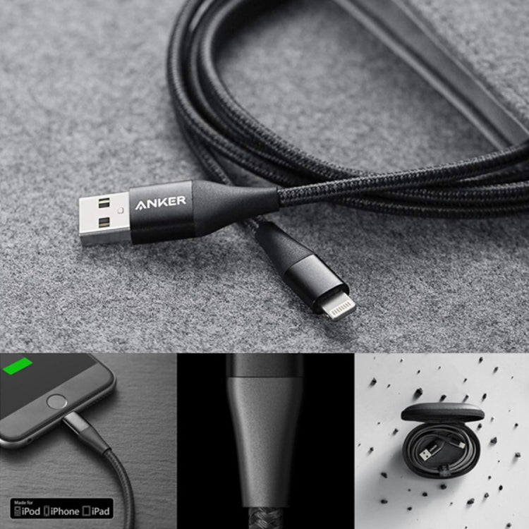 ANKER Powerline+ II USB to Lightning Nylon 0.9m Data Cable A8452