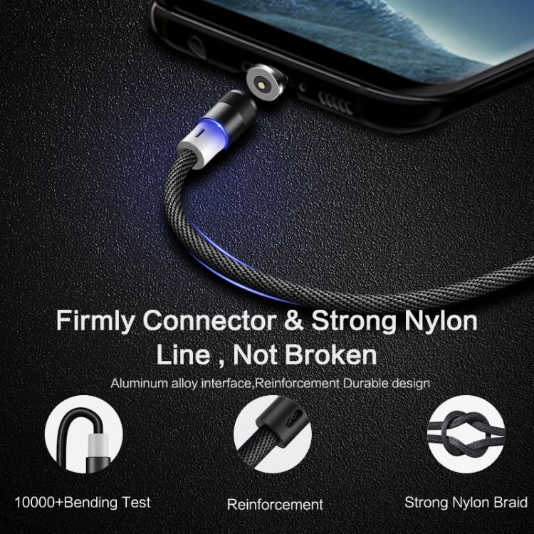 FLOVEME 2A 360 Degrees USB to Type-C 1m Magnetic Cable