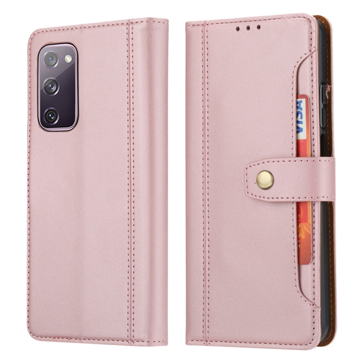 Calf Texture Clasp Flip Leather Wallet Case Samsung S20 FE / S20 Lite