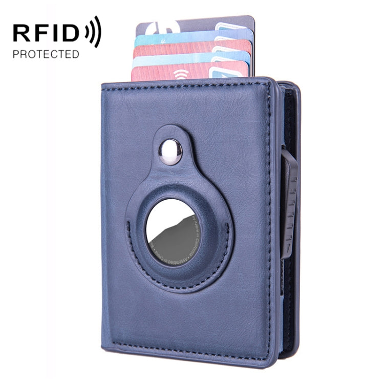 RFID Automatic Pop-Up Card Holder Locator Wallet AirTag