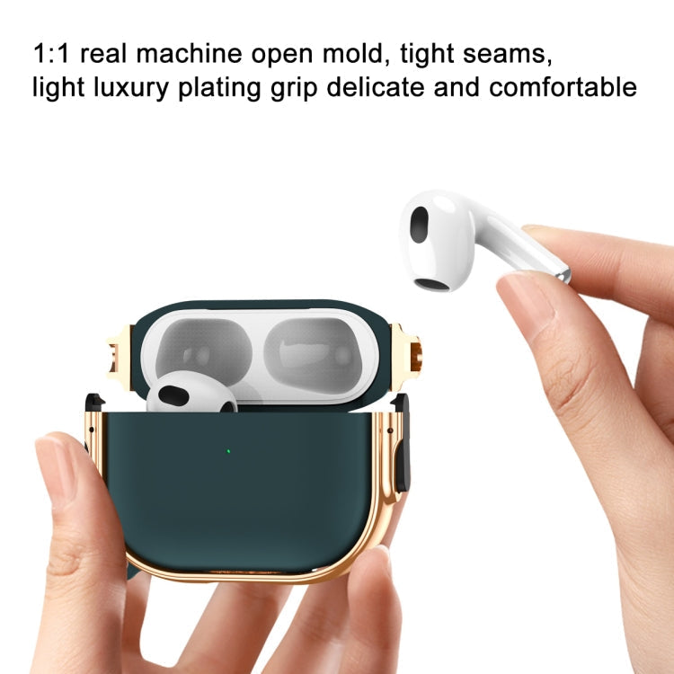 Drop-proof Plating Rose Gold Frame Case AirPods Pro 2