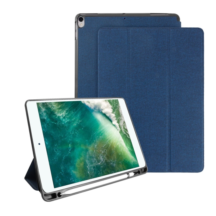 Mutural Exquisite Magnet Flip Leather Case with Pen Slot iPad Pro 10.5 inch