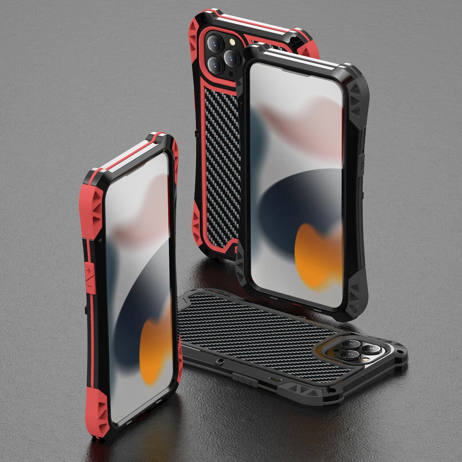 R-JUST AMIRA Metal Protective Case iPhone 13 Pro Max